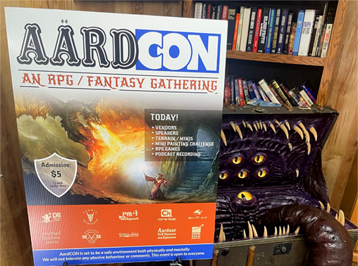 A scale model of a mimic at the 2023 event!